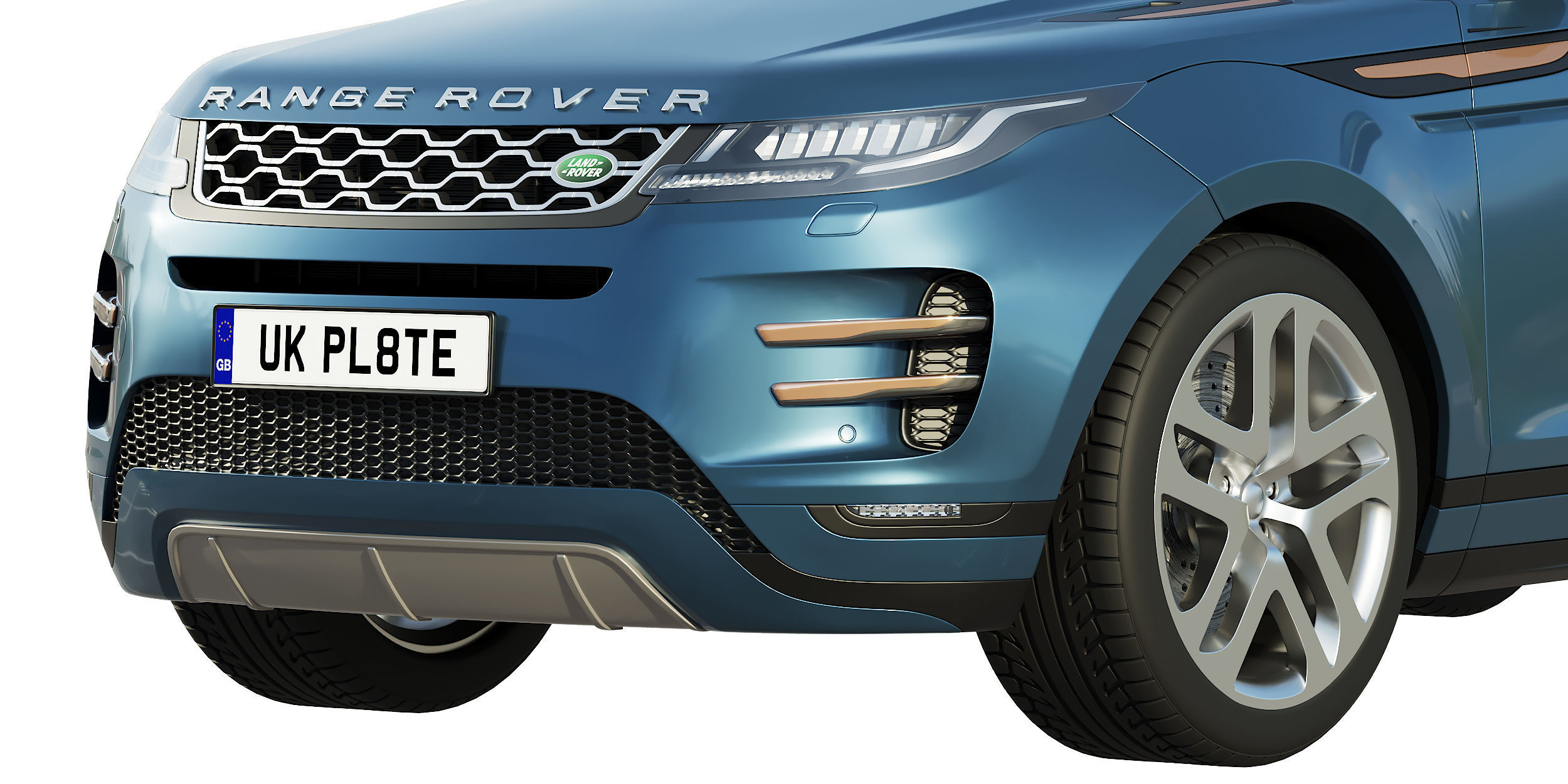 Land Rover Range Rover Evoque r-dynamic 2019 3D model_9