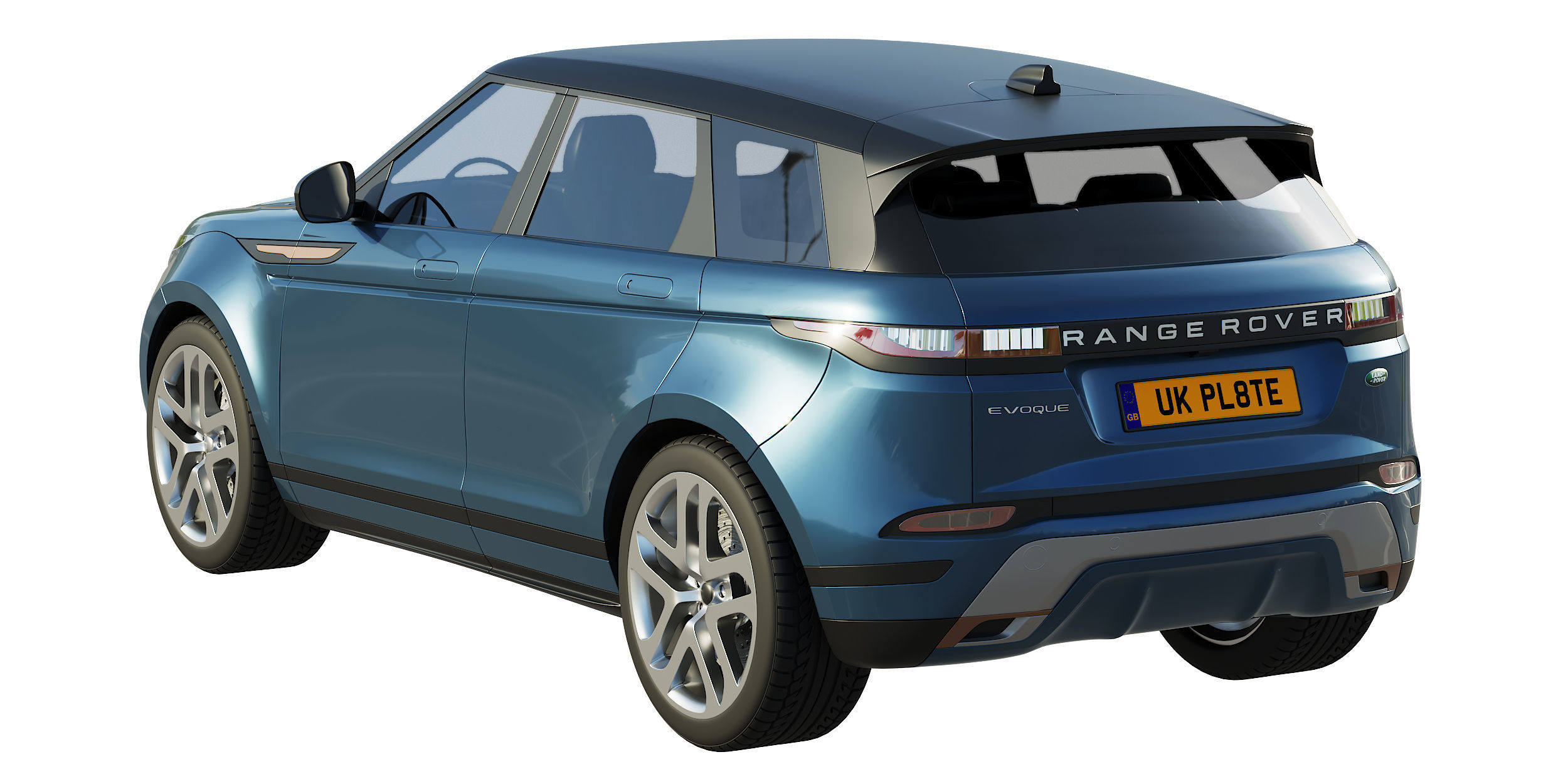 Land Rover Range Rover Evoque r-dynamic 2019 3D model_2