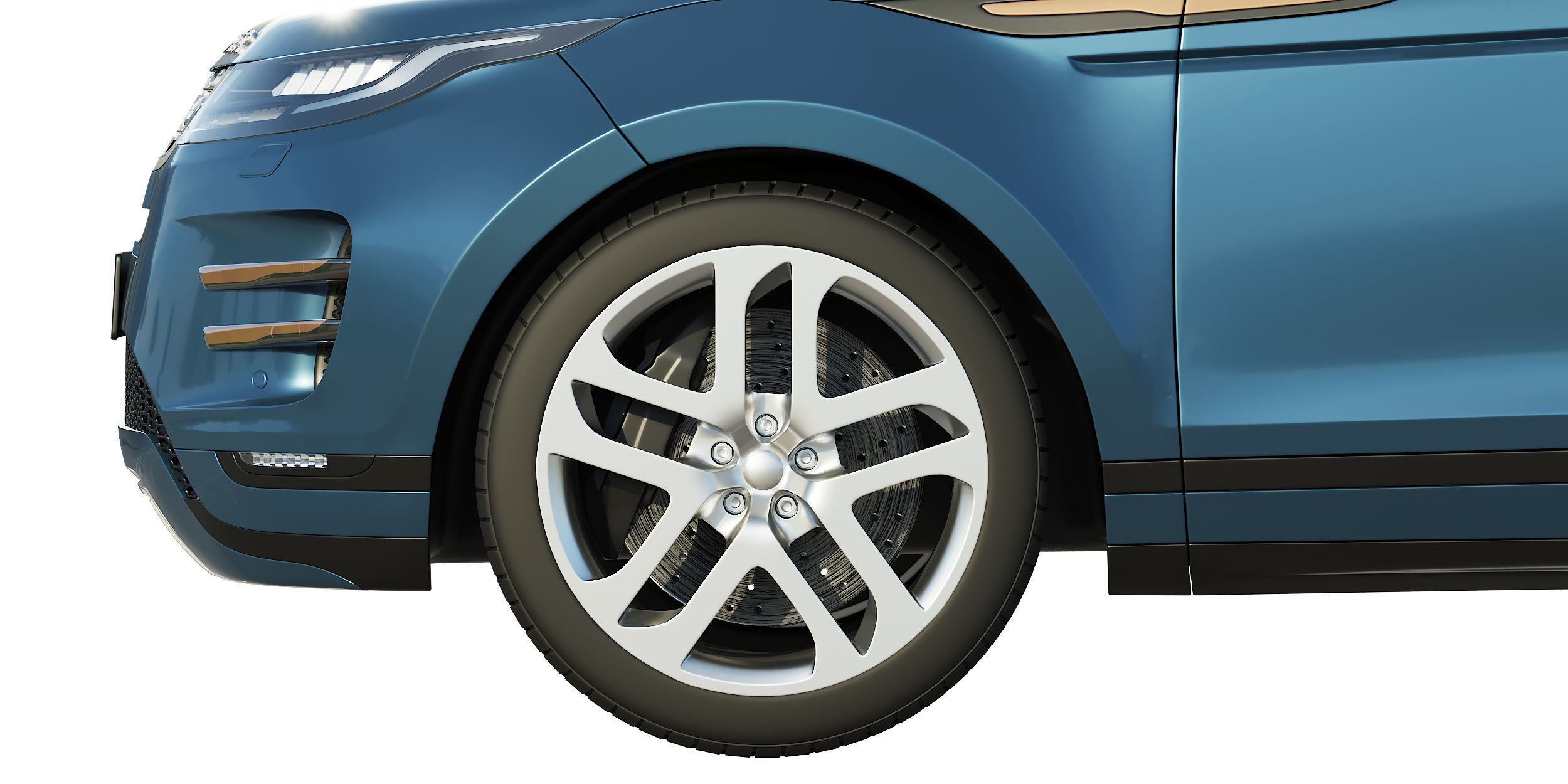 Land Rover Range Rover Evoque r-dynamic 2019 3D model_8