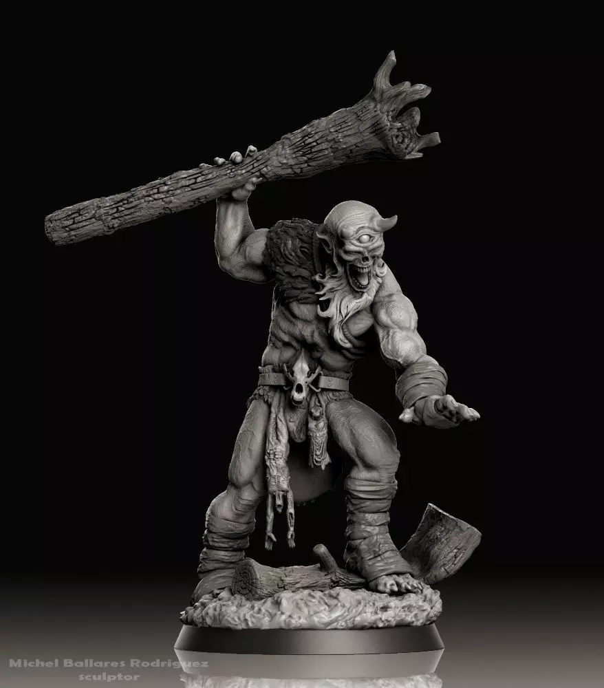 Giant Cyclops concept  miniature by creative geek MB 3D print model_0