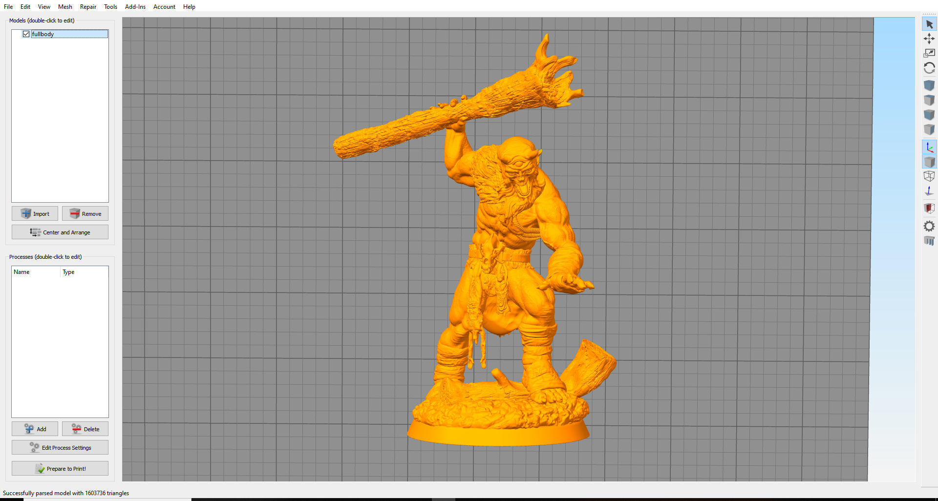 Giant Cyclops concept  miniature by creative geek MB 3D print model_5