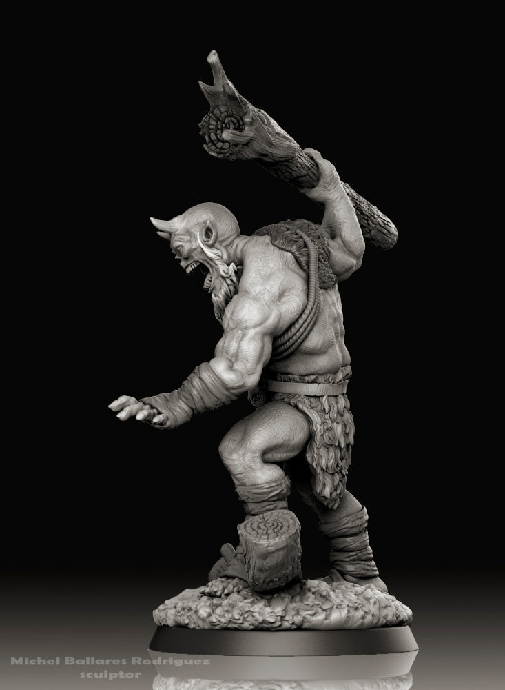 Giant Cyclops concept  miniature by creative geek MB 3D print model_2