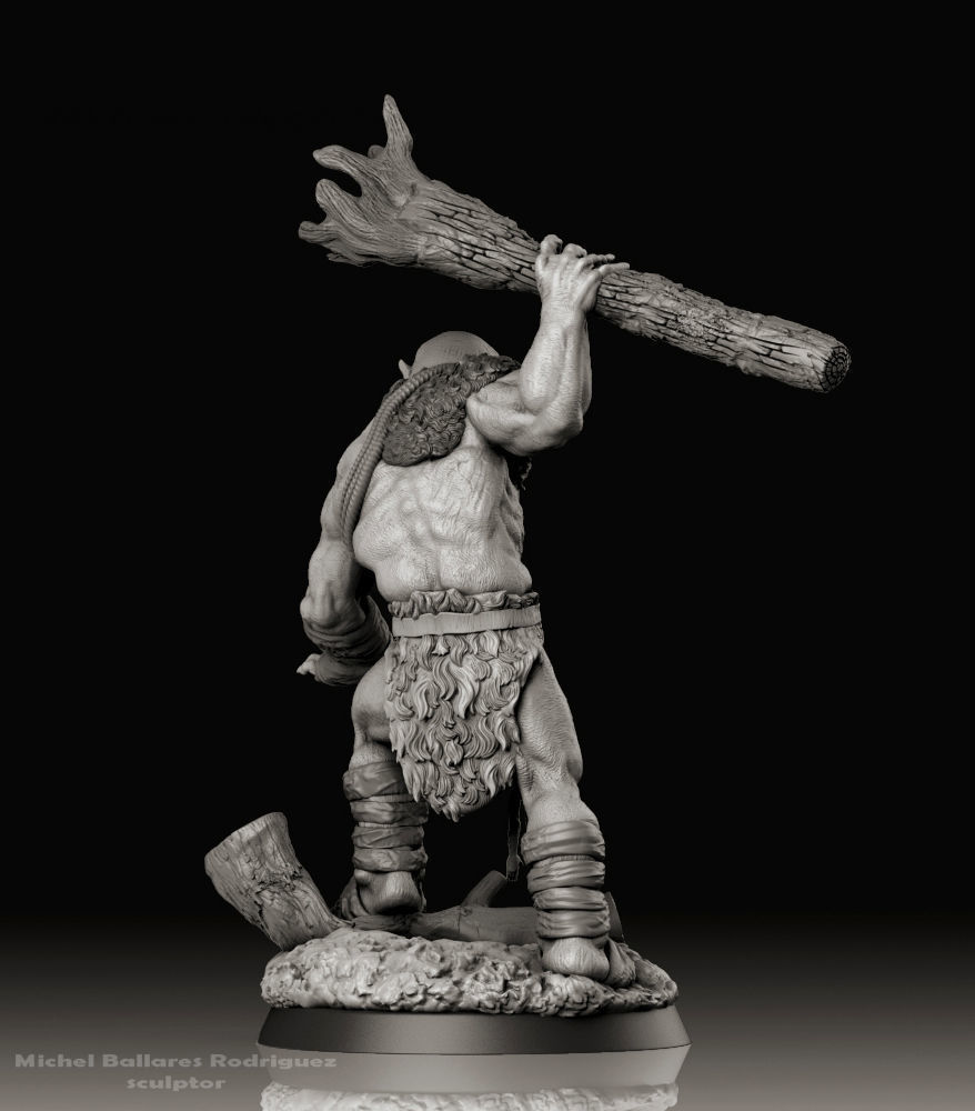 Giant Cyclops concept  miniature by creative geek MB 3D print model_3