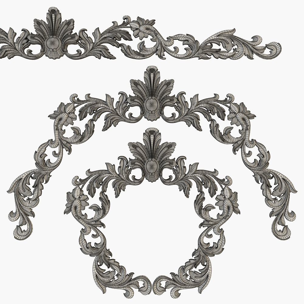 Decor for cnc 3D model_2