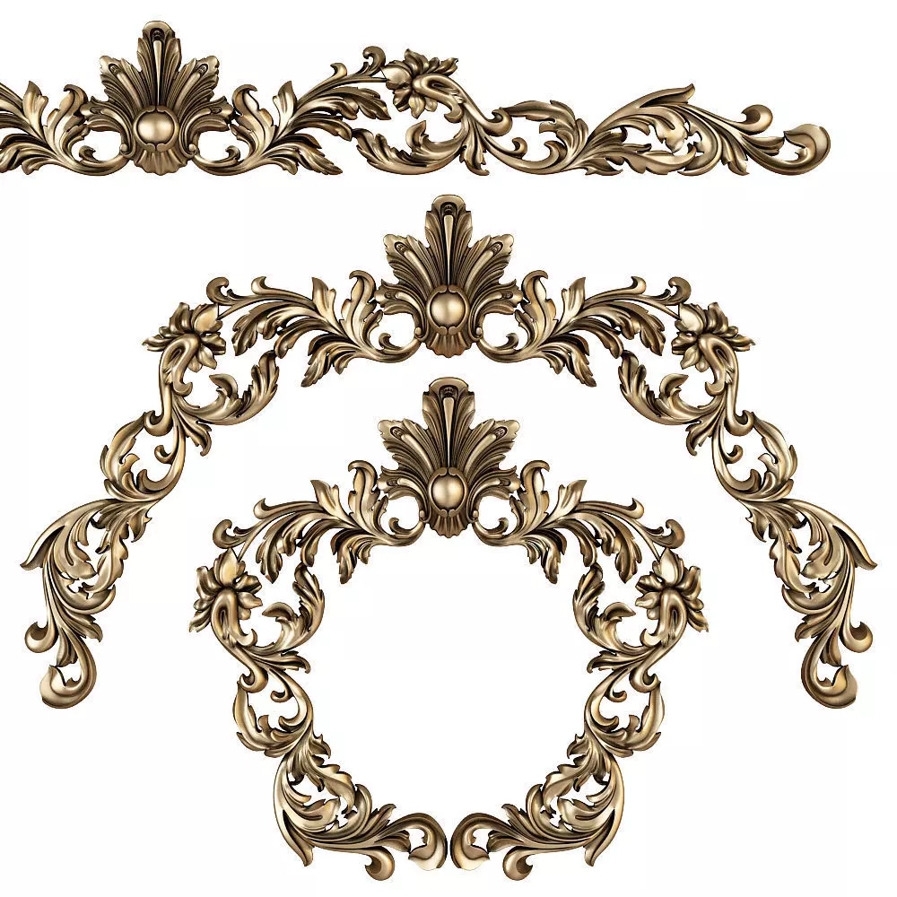 Decor for cnc 3D model_0