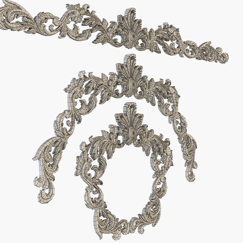 Decor for cnc 3D model_4