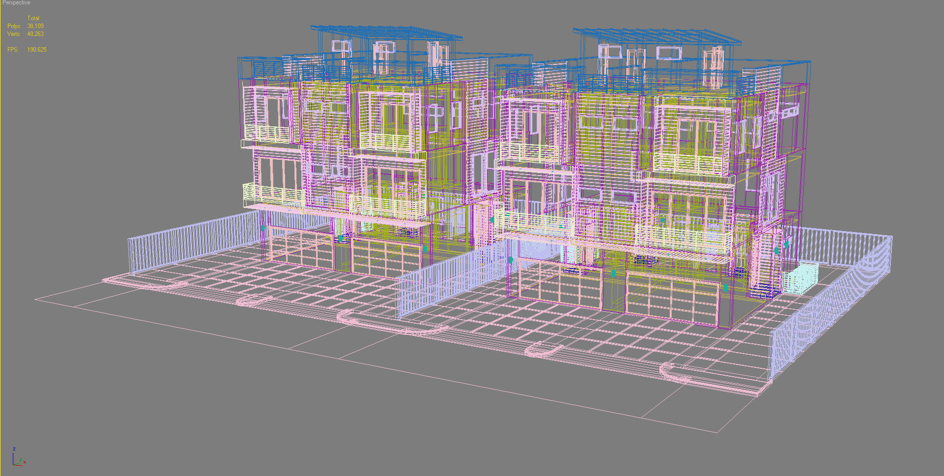 Modern House 10 3D model_10
