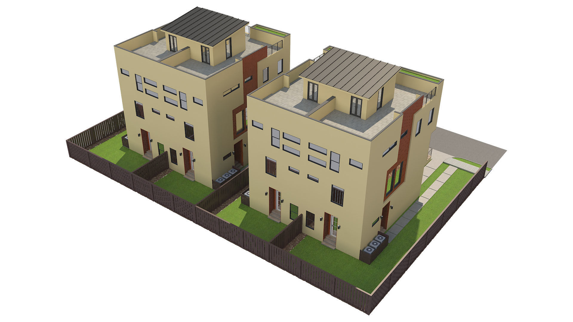 Modern House 10 3D model_17