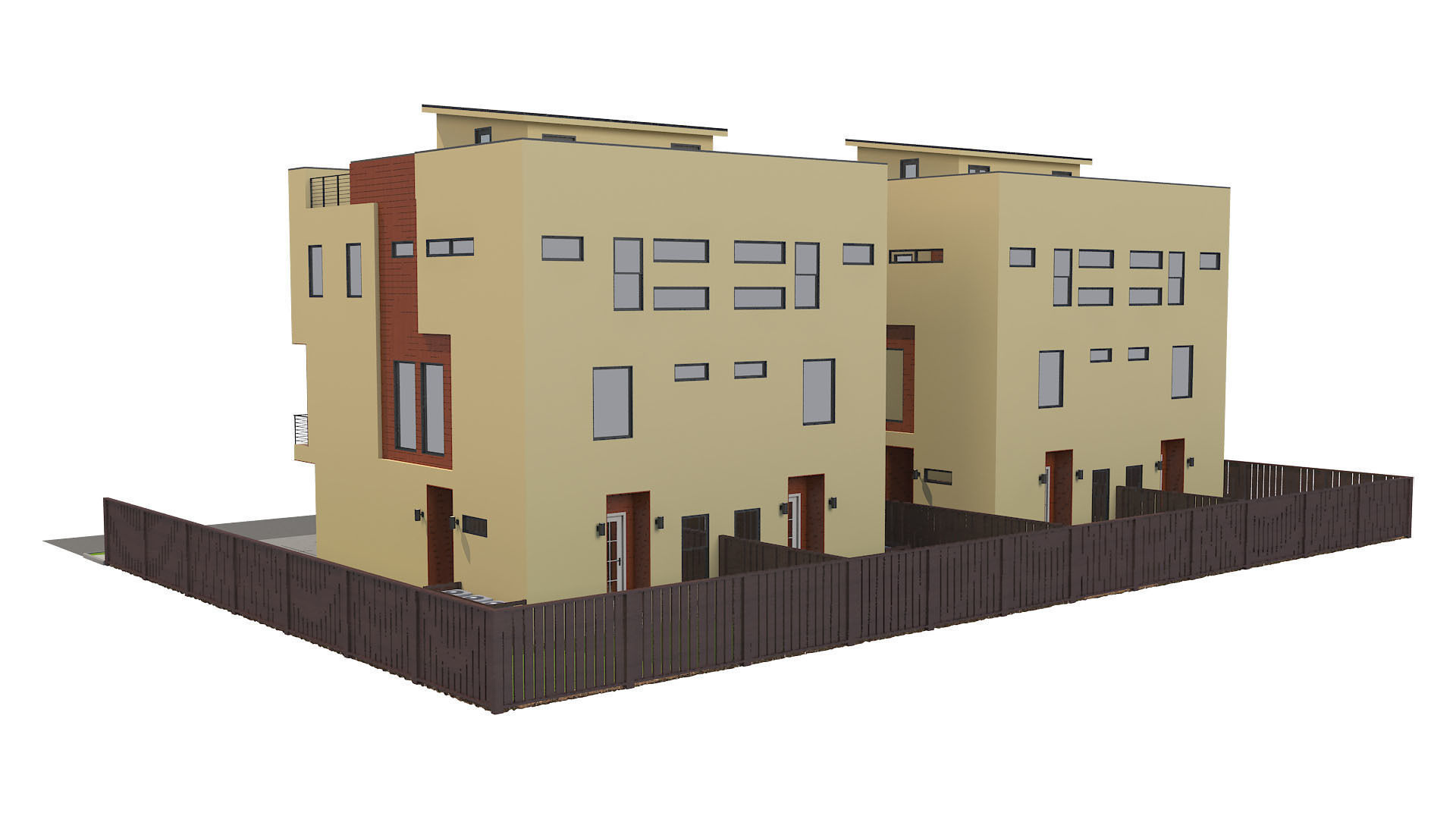 Modern House 10 3D model_14