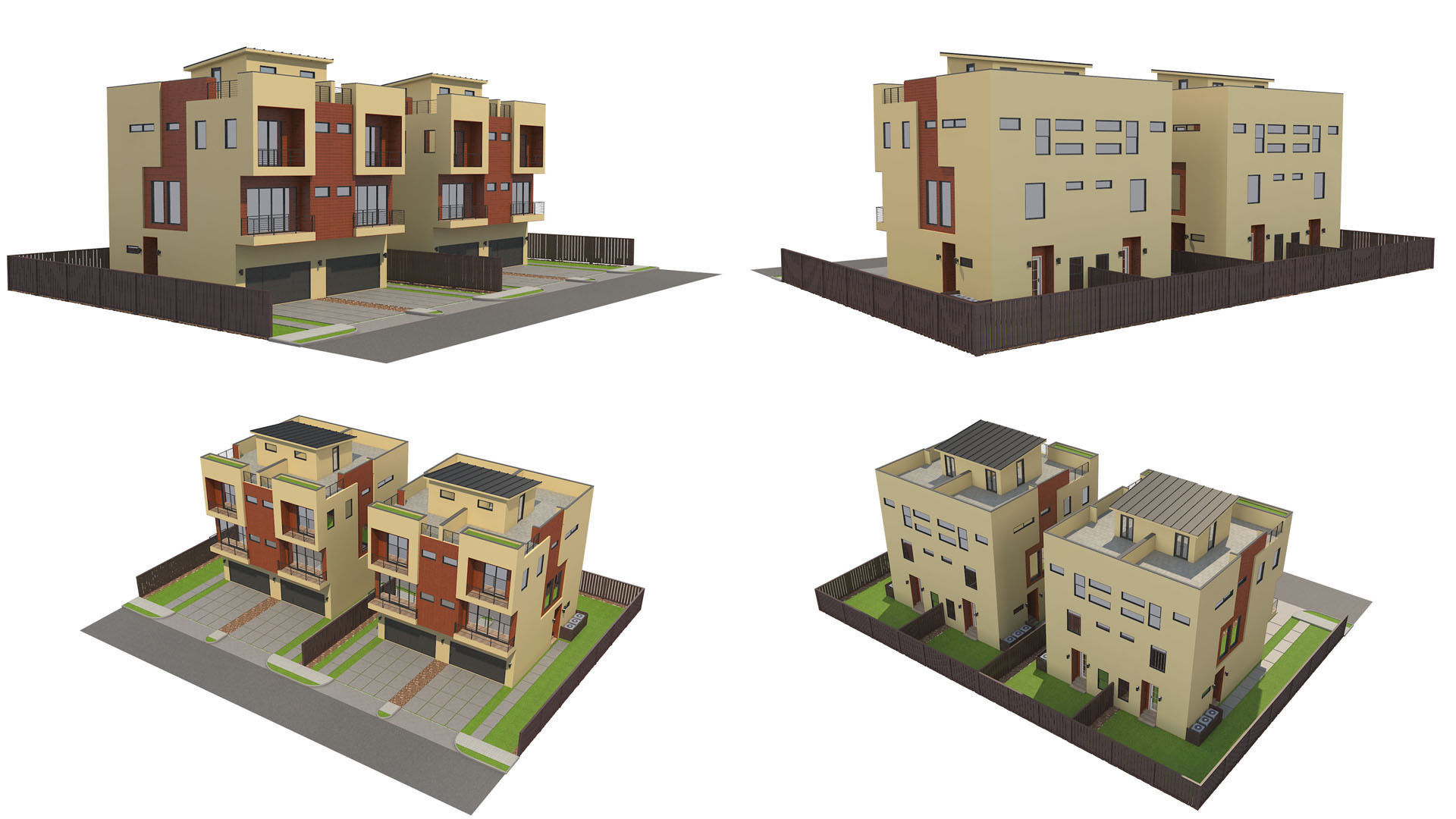 Modern House 10 3D model_18