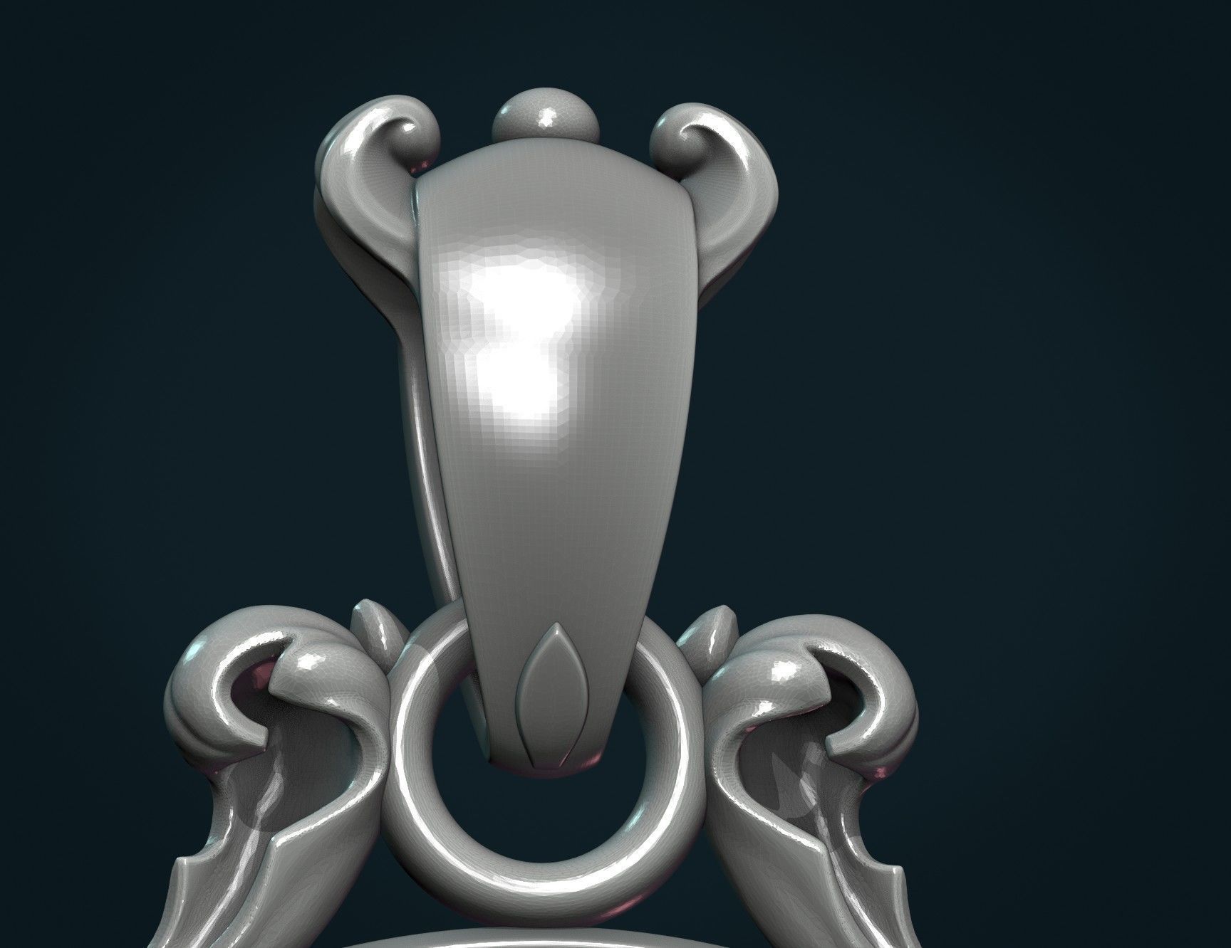 Empty Pendant II 3D print model_13