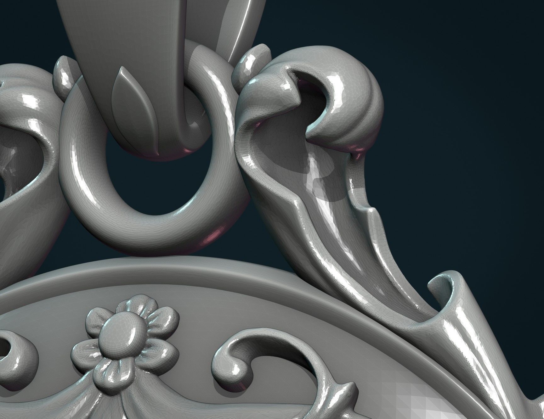 Empty Pendant II 3D print model_12