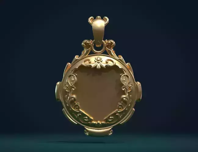 Empty Pendant II 3D print model