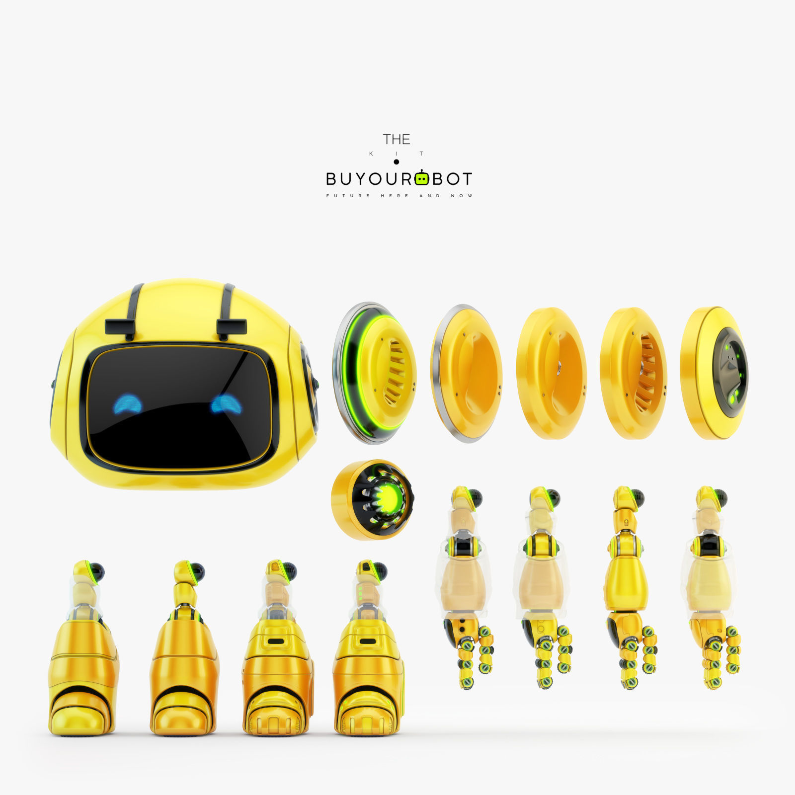 Lovely robot - companion VIII 3D model_5