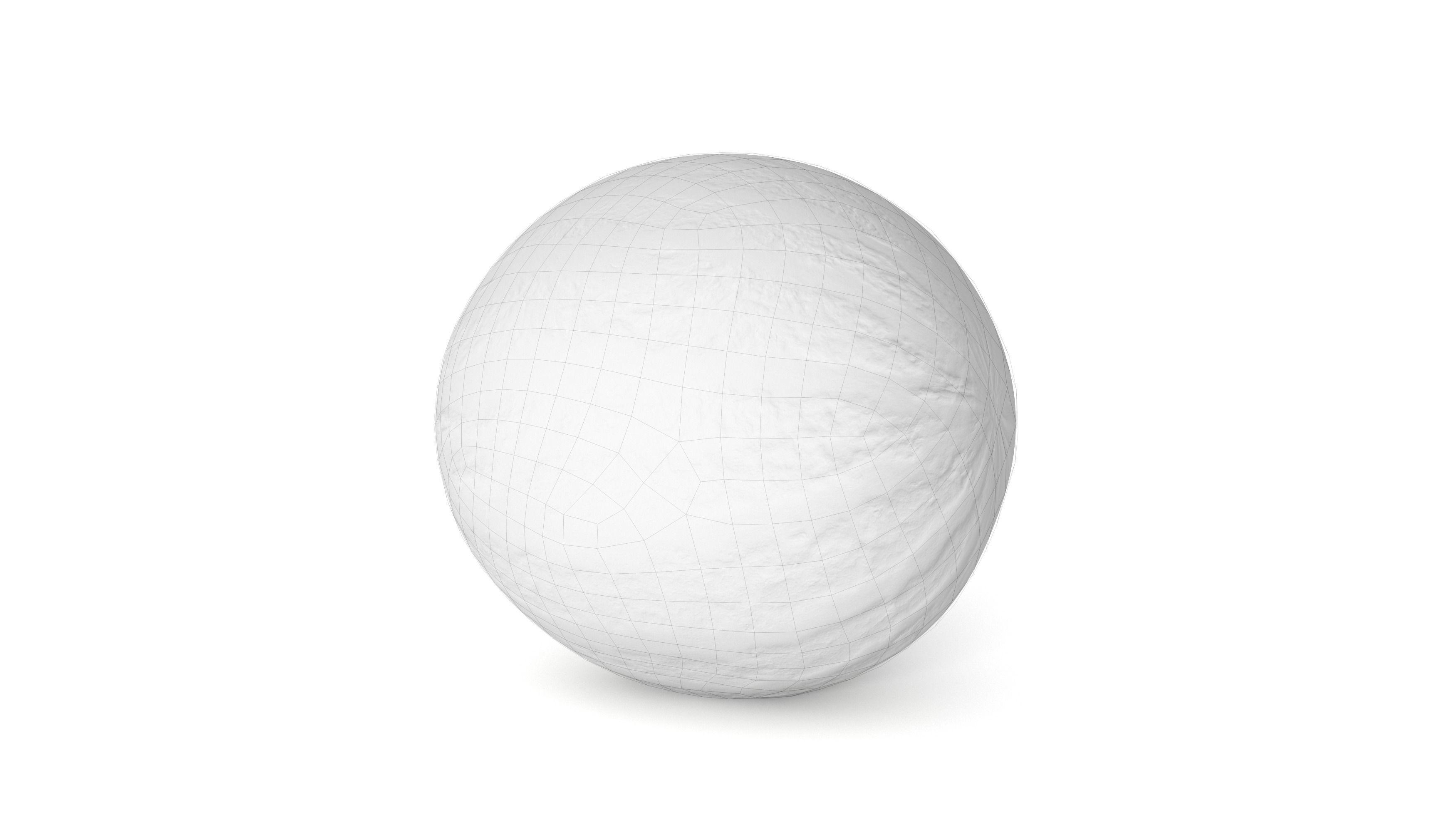 Watermelon 3D model  Photoscan  Melon Low-poly 3D model_6