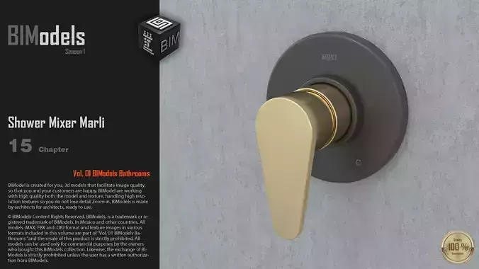 0115 Shower Mixer Marli