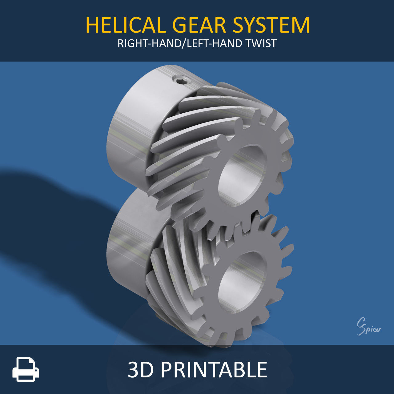 Ultimate Gear Collection 3D print model_66