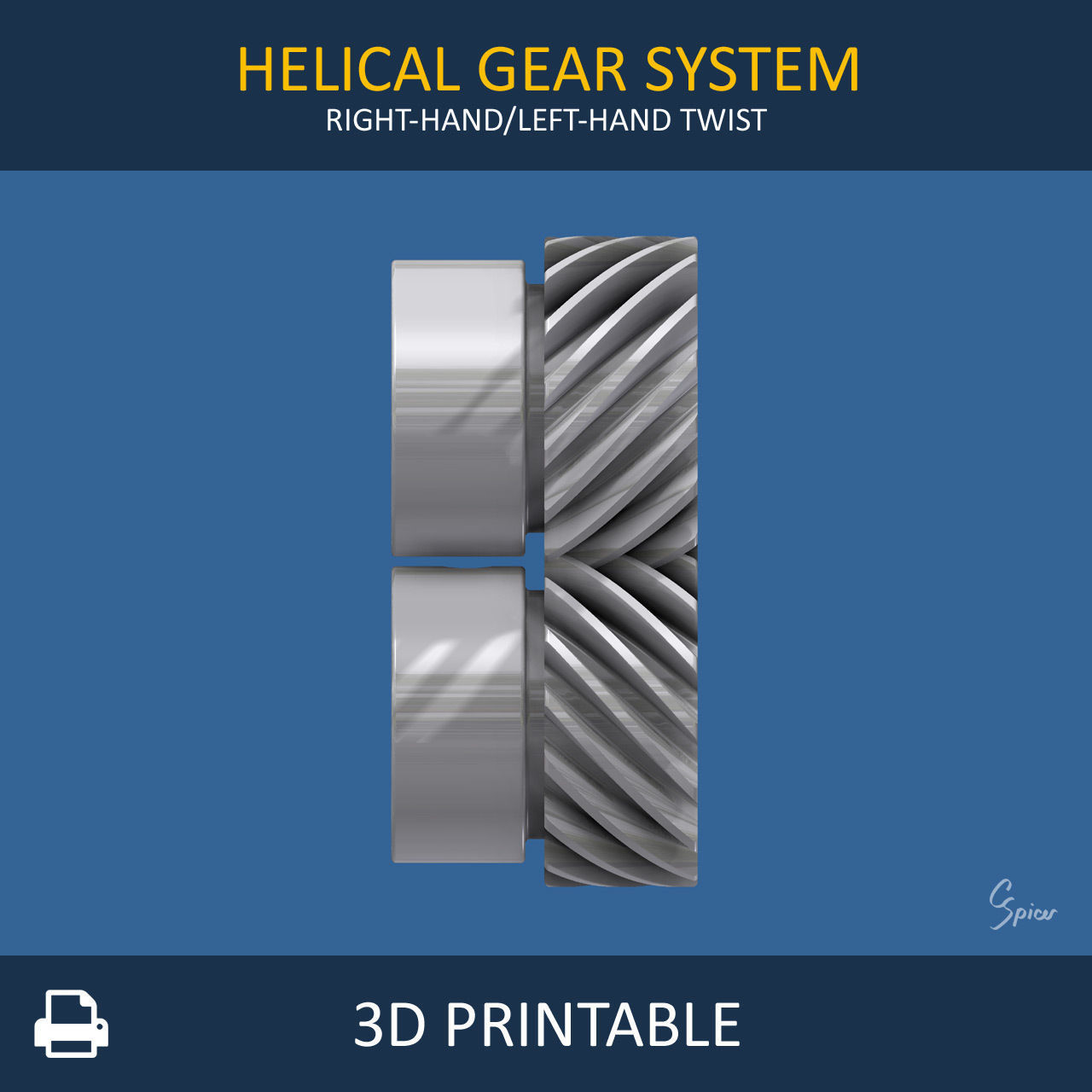 Ultimate Gear Collection 3D print model_65