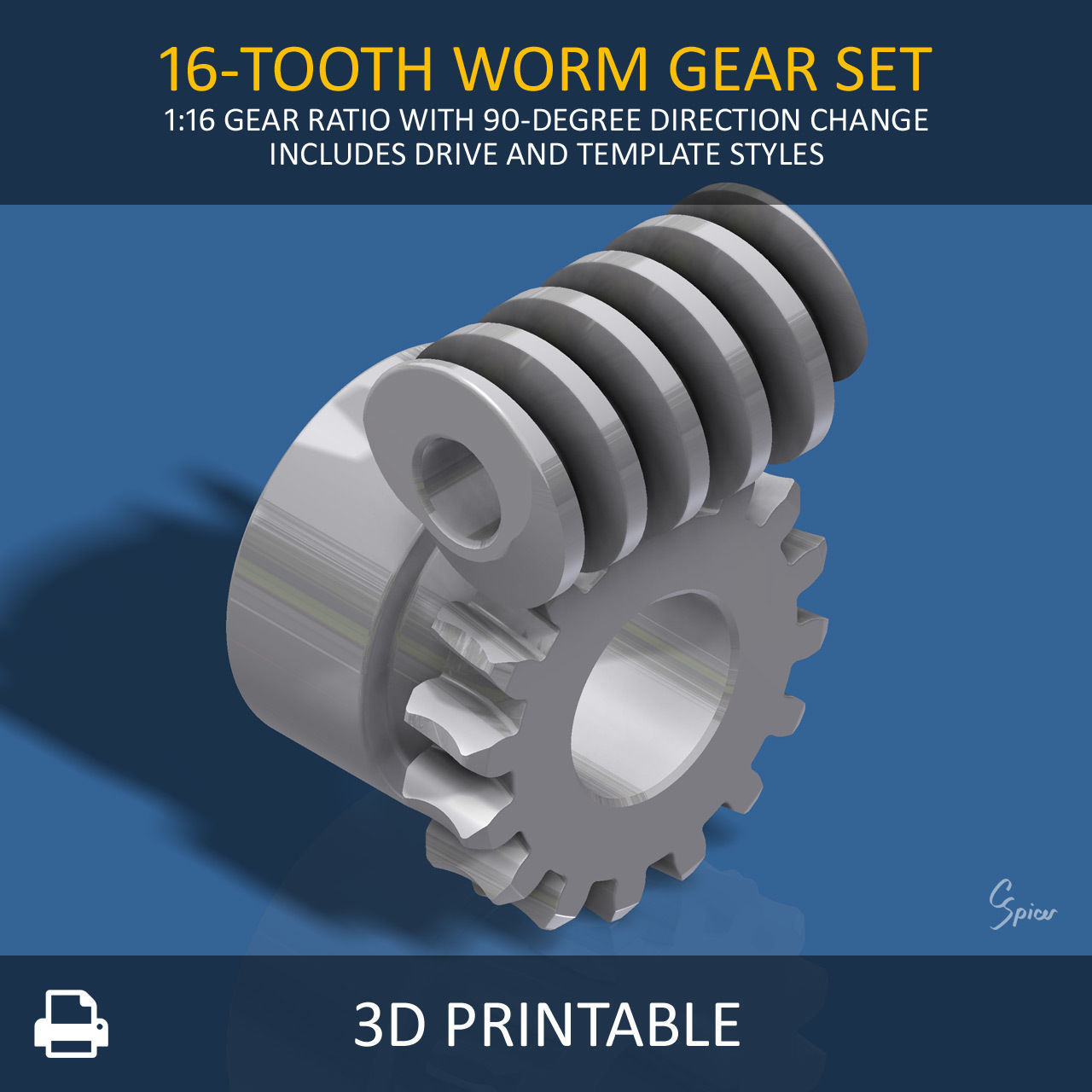 Ultimate Gear Collection 3D print model_83