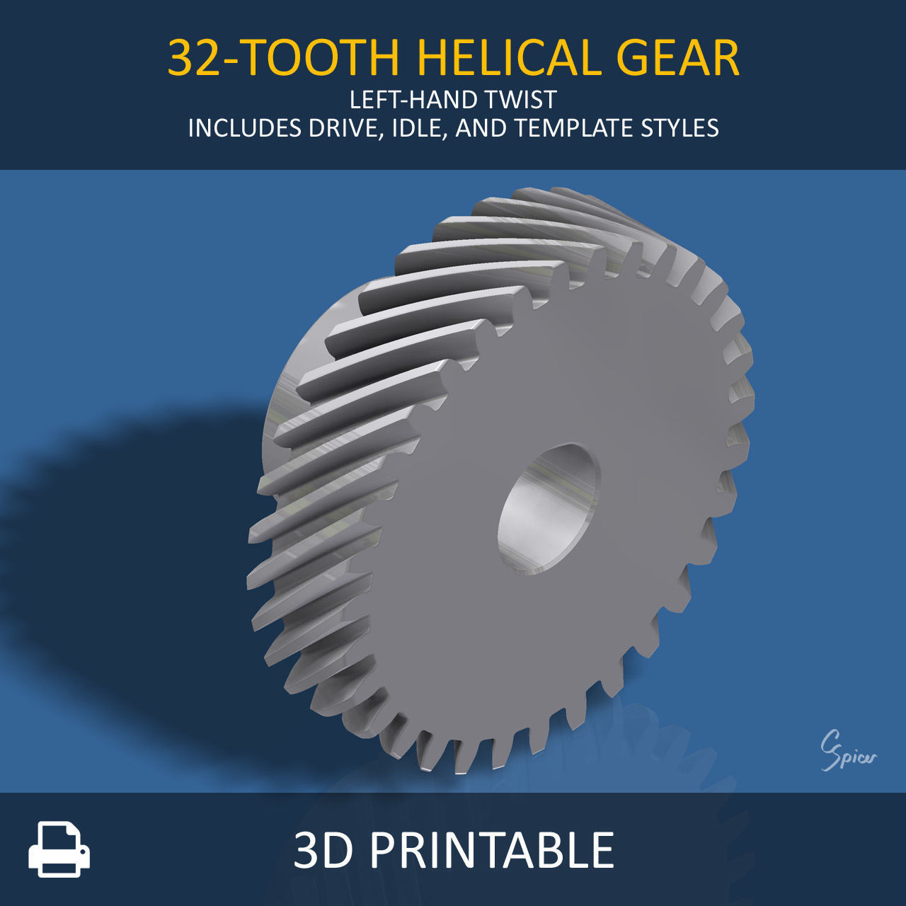 Ultimate Gear Collection 3D print model_61