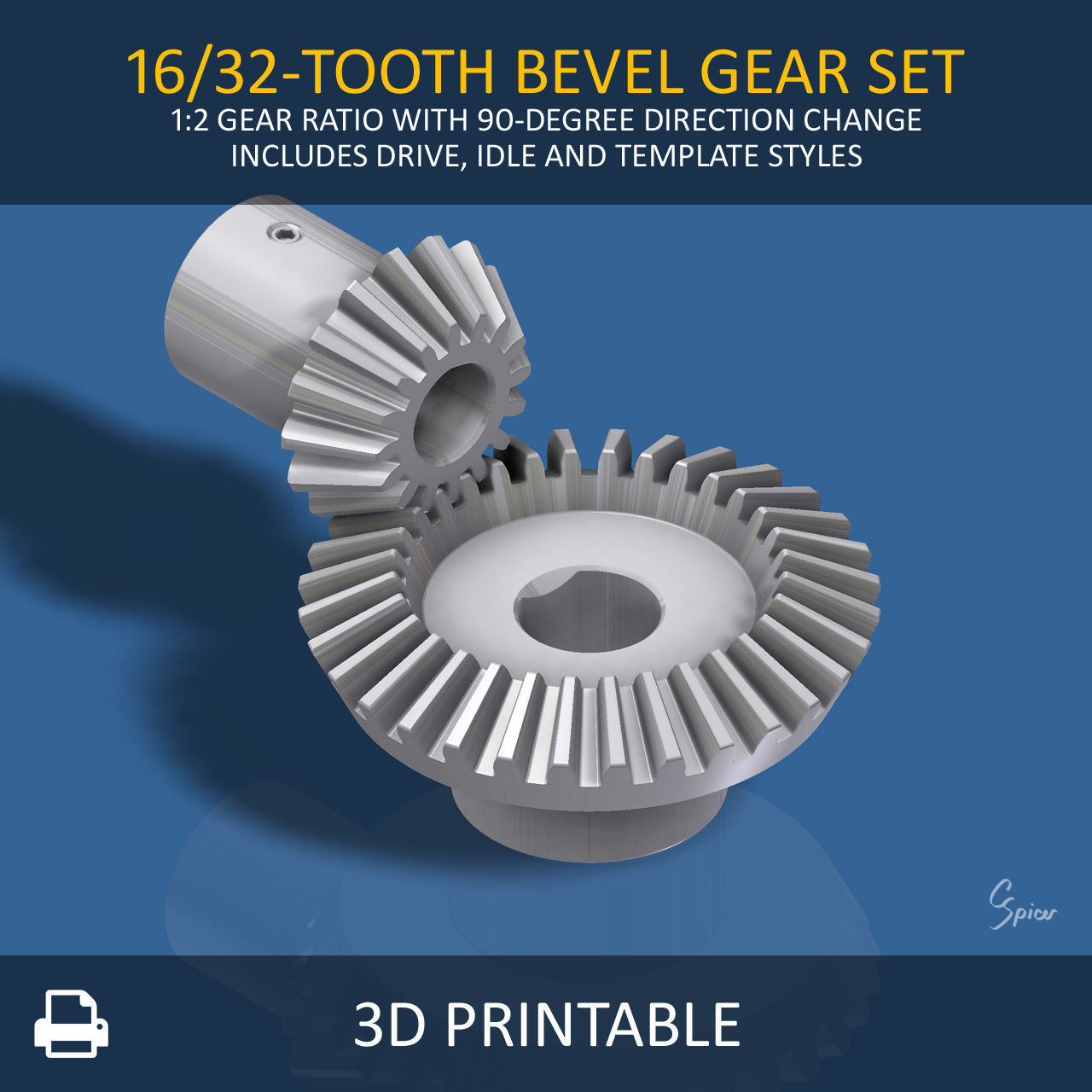 Ultimate Gear Collection 3D print model_75