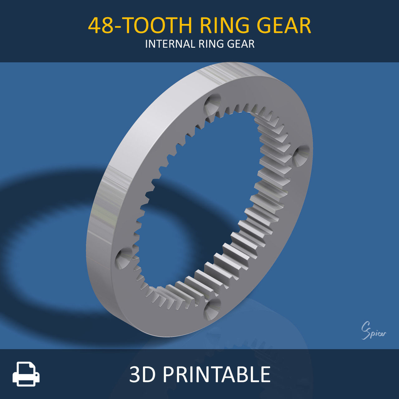 Ultimate Gear Collection 3D print model_43