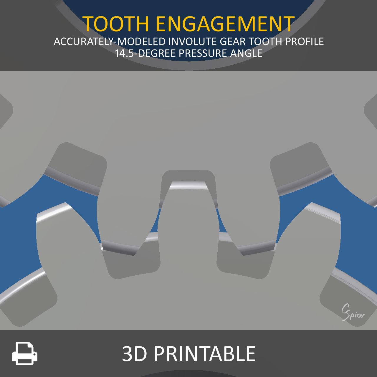 Ultimate Gear Collection 3D print model_40