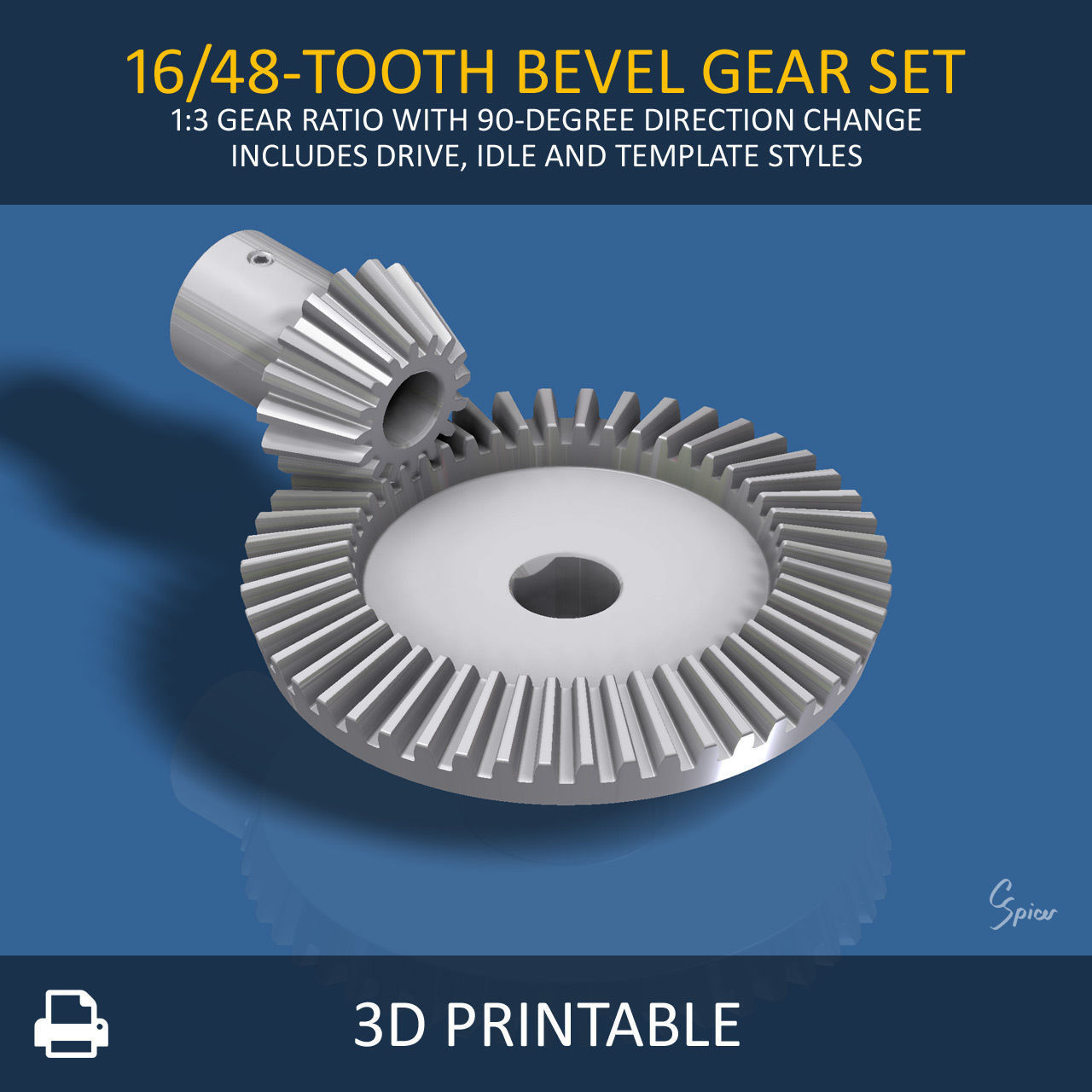 Ultimate Gear Collection 3D print model_76