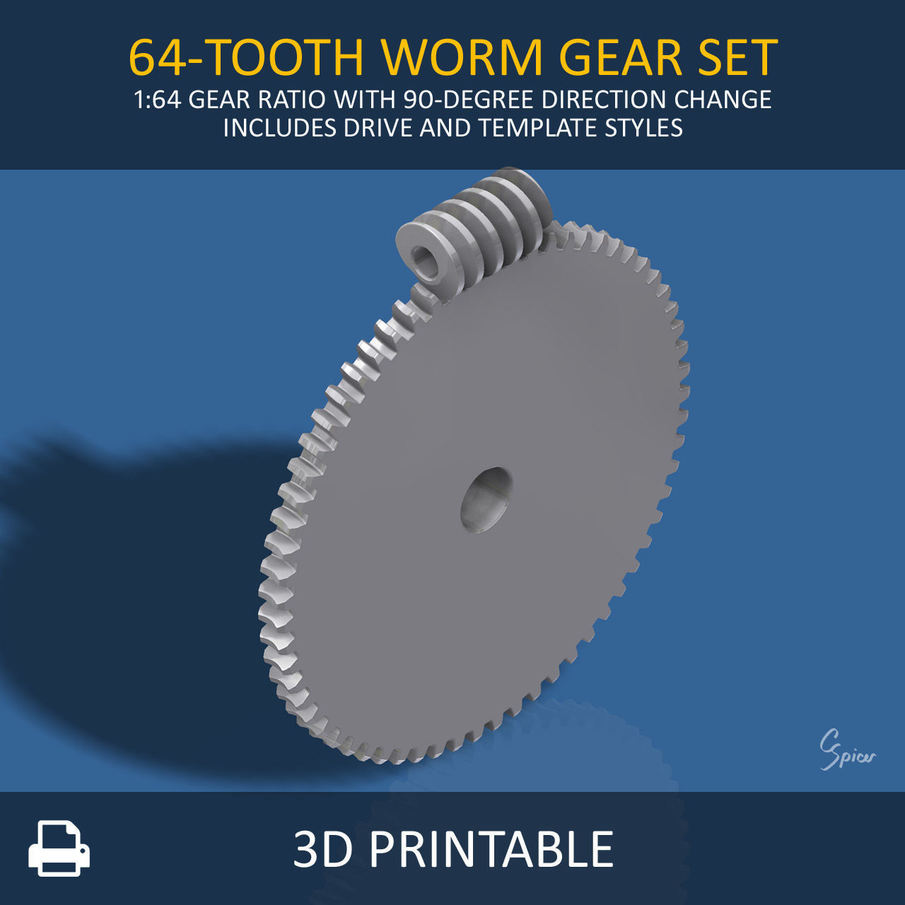 Ultimate Gear Collection 3D print model_87