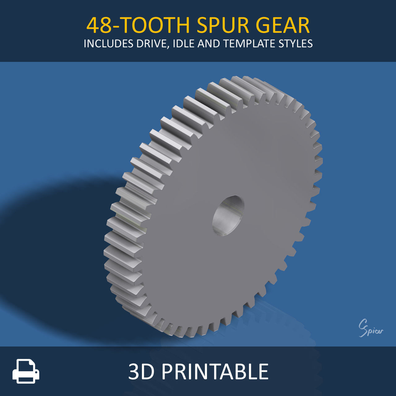 Ultimate Gear Collection 3D print model_38
