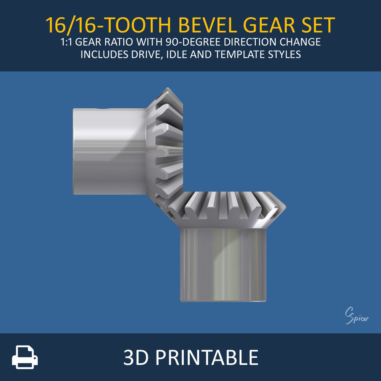 Ultimate Gear Collection 3D print model_72