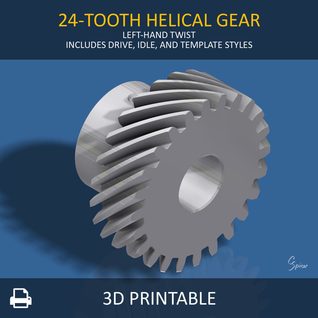 Ultimate Gear Collection 3D print model_60