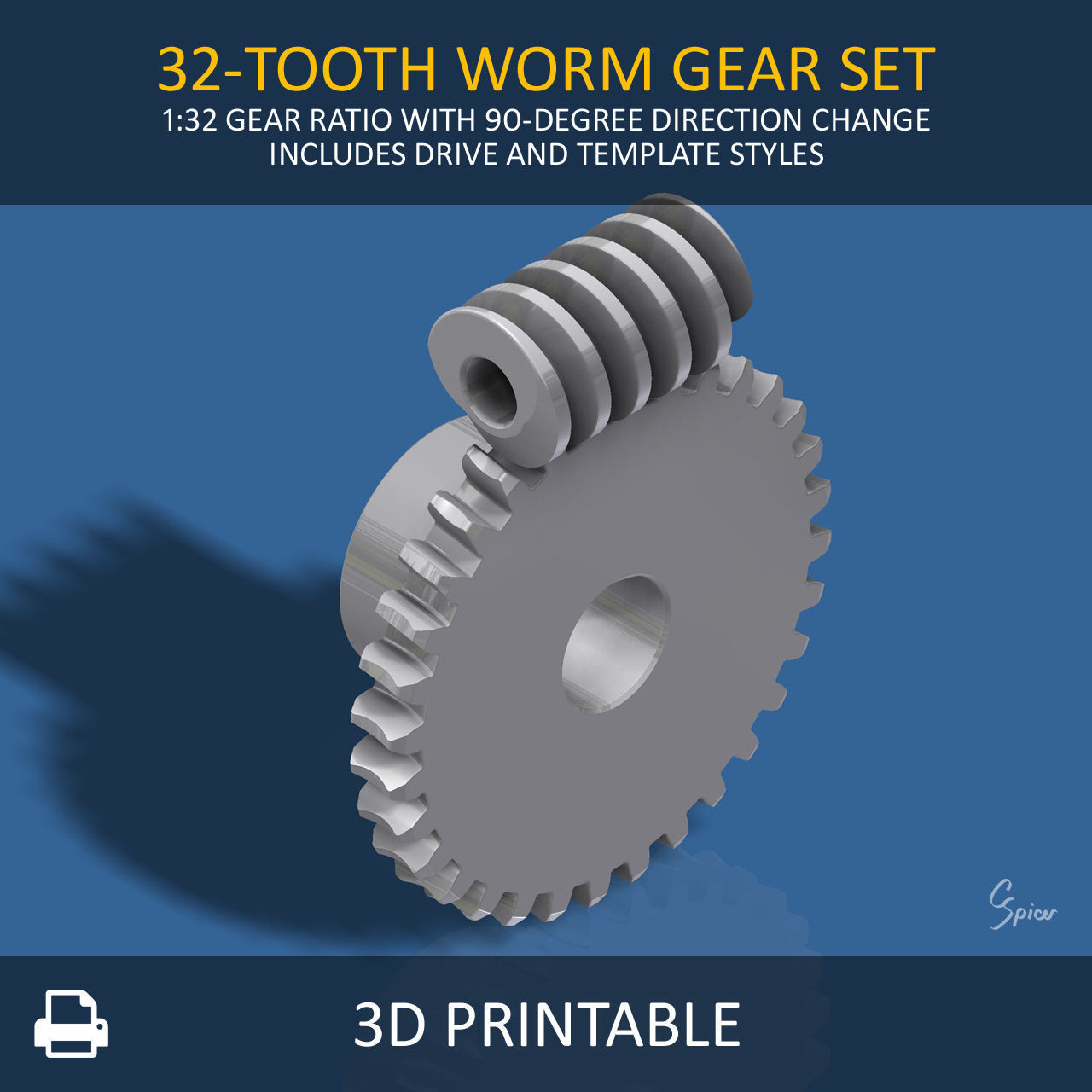 Ultimate Gear Collection 3D print model_85