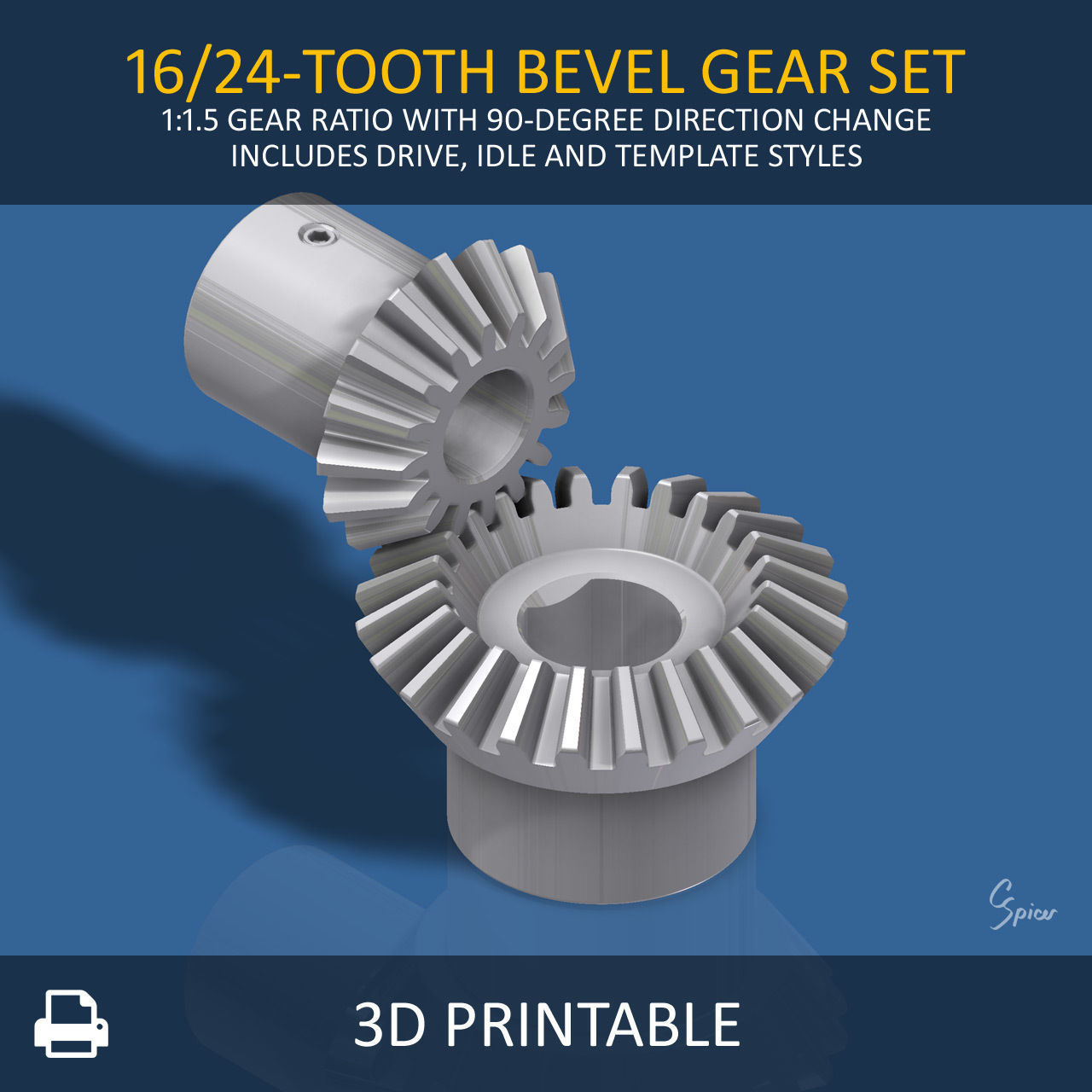 Ultimate Gear Collection 3D print model_74