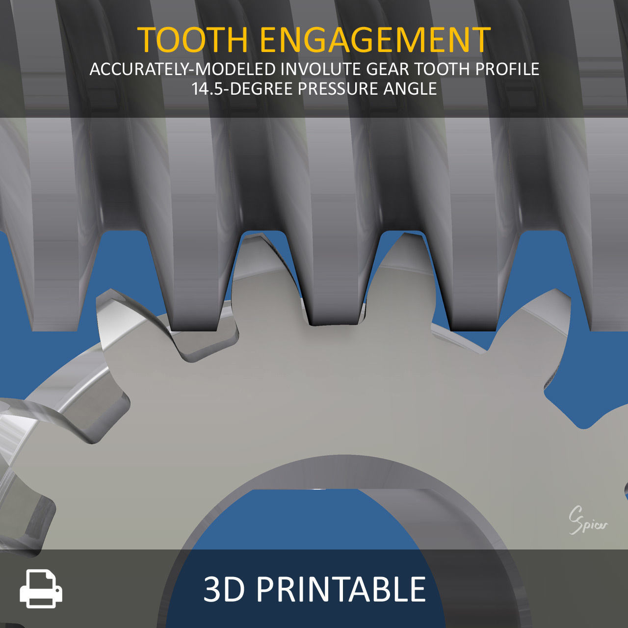 Ultimate Gear Collection 3D print model_88