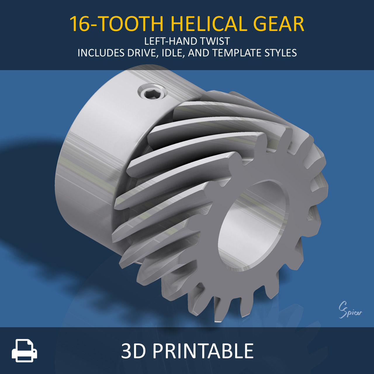 Ultimate Gear Collection 3D print model_59