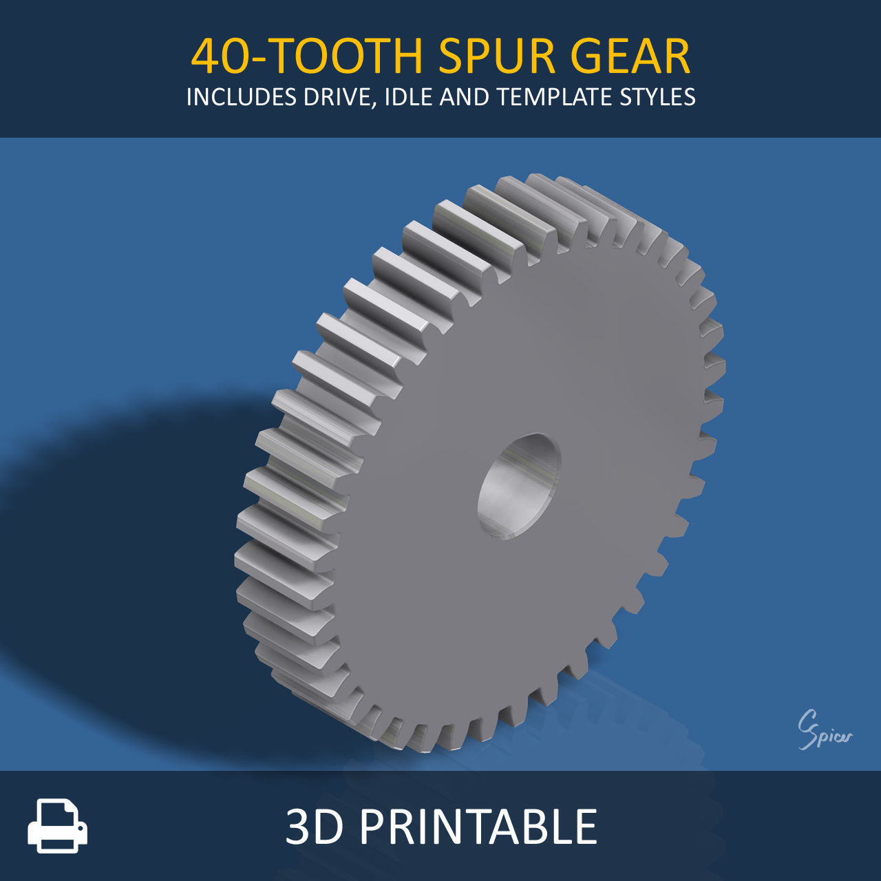 Ultimate Gear Collection 3D print model_37