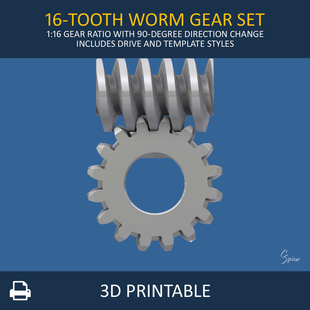 Ultimate Gear Collection 3D print model_81