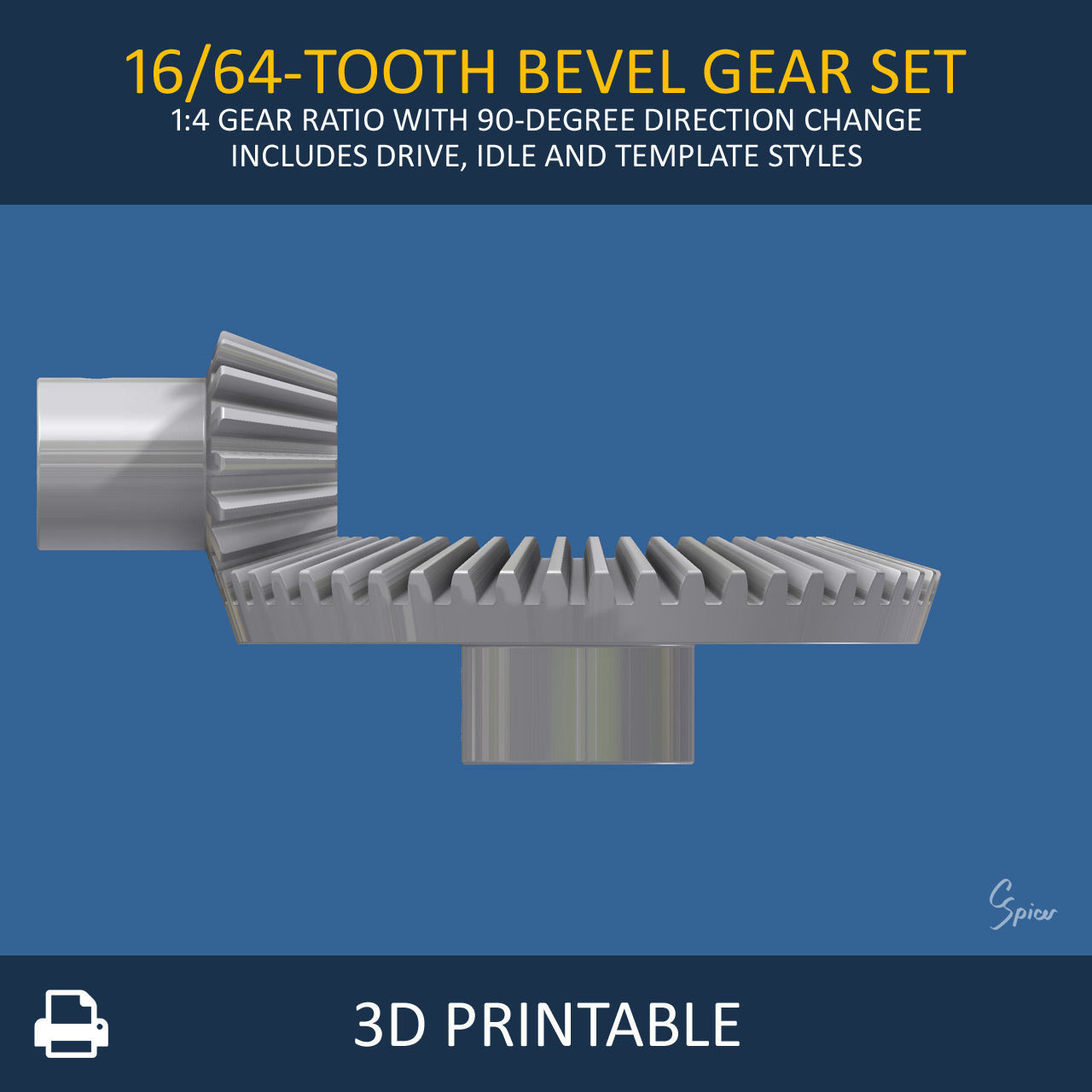 Ultimate Gear Collection 3D print model_78