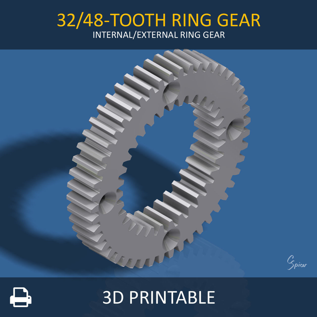 Ultimate Gear Collection 3D print model_46
