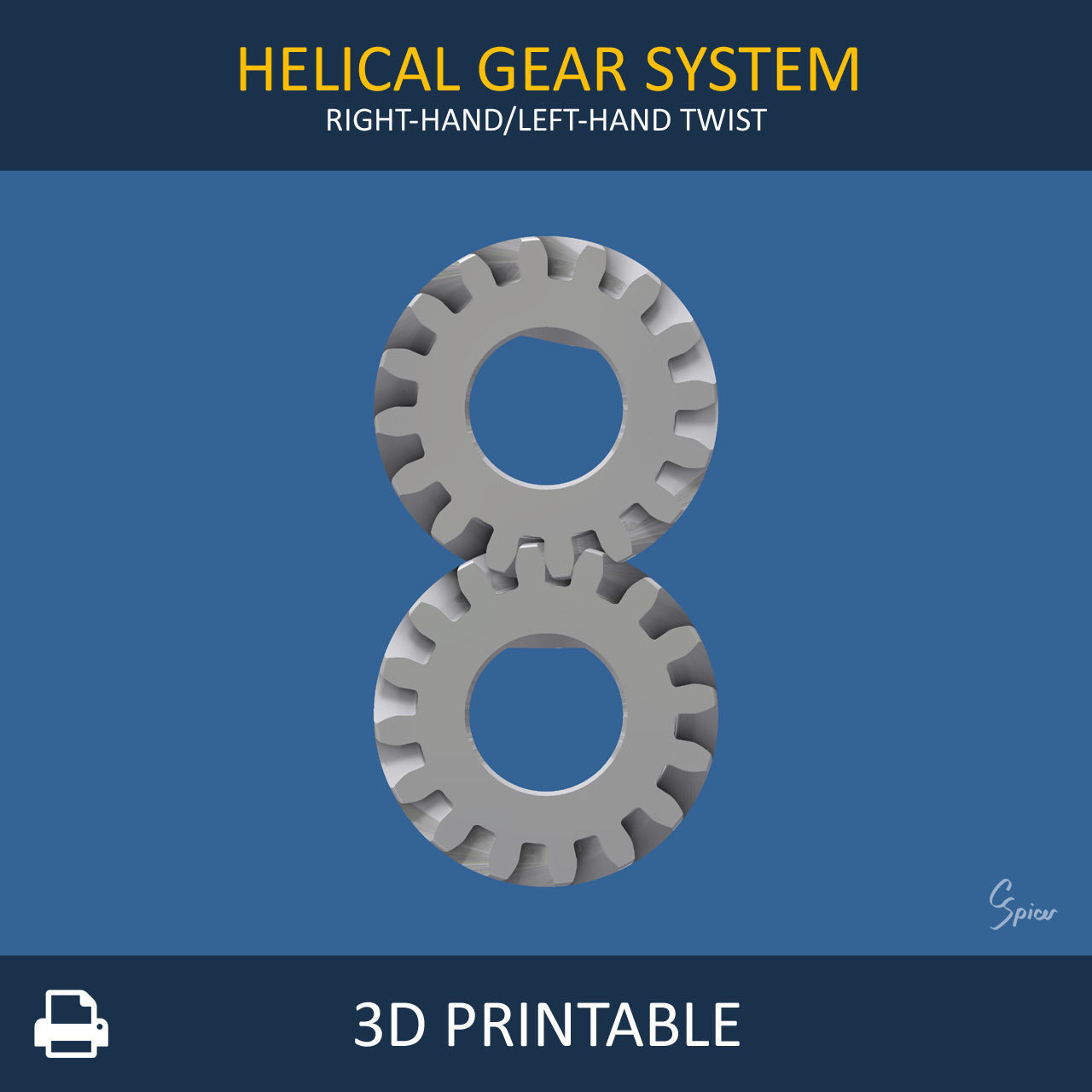Ultimate Gear Collection 3D print model_64
