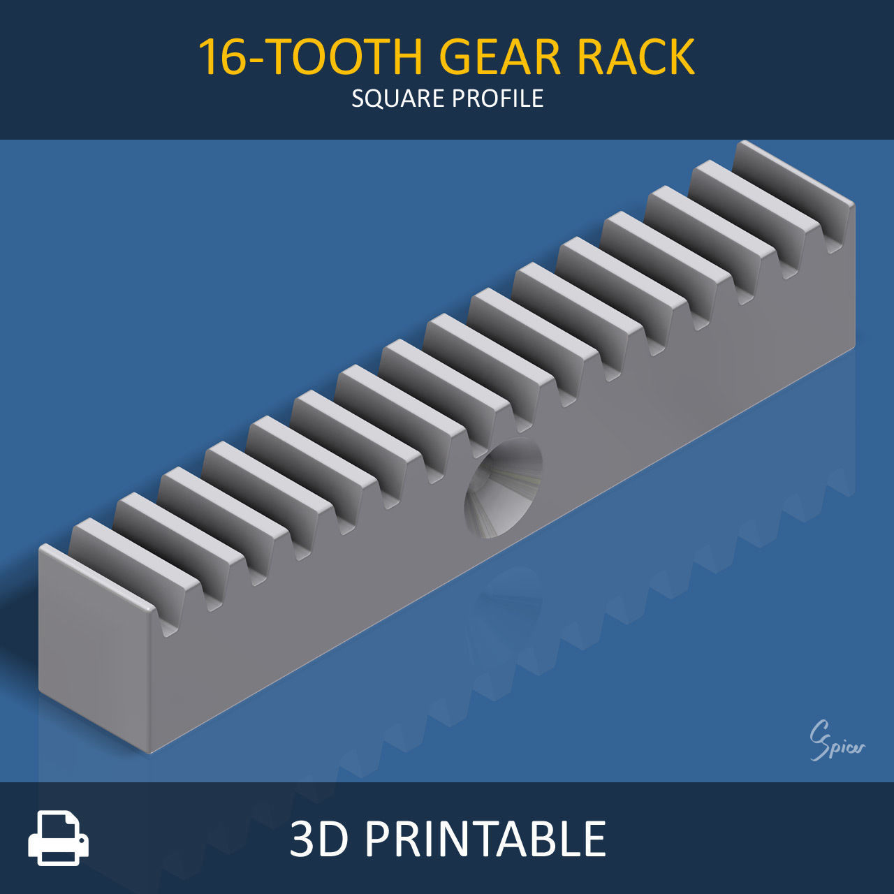 Ultimate Gear Collection 3D print model_21