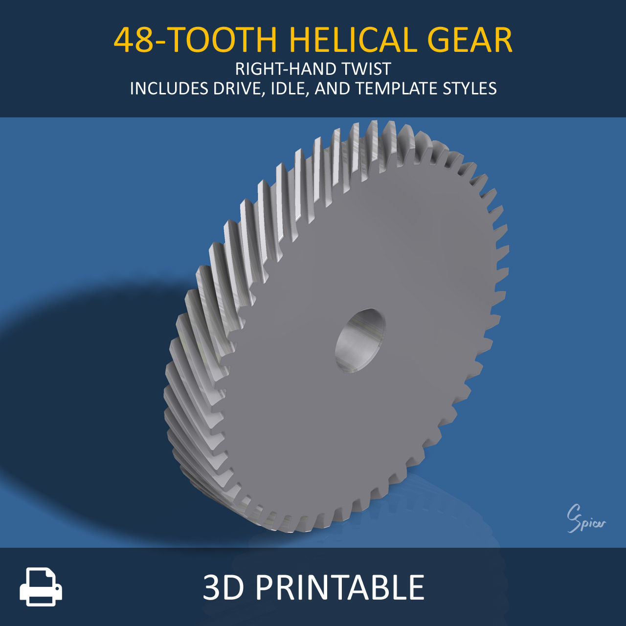 Ultimate Gear Collection 3D print model_56