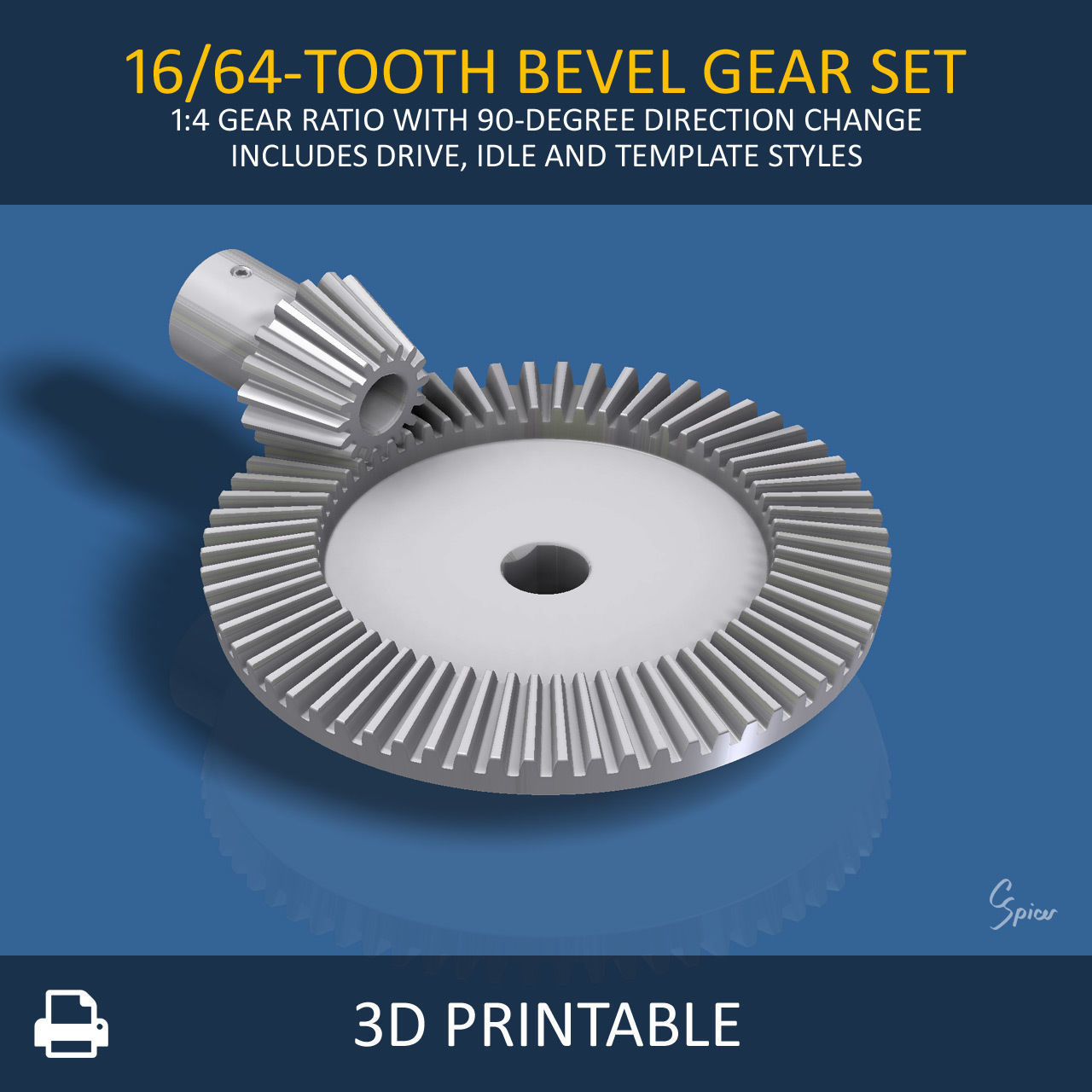 Ultimate Gear Collection 3D print model_79