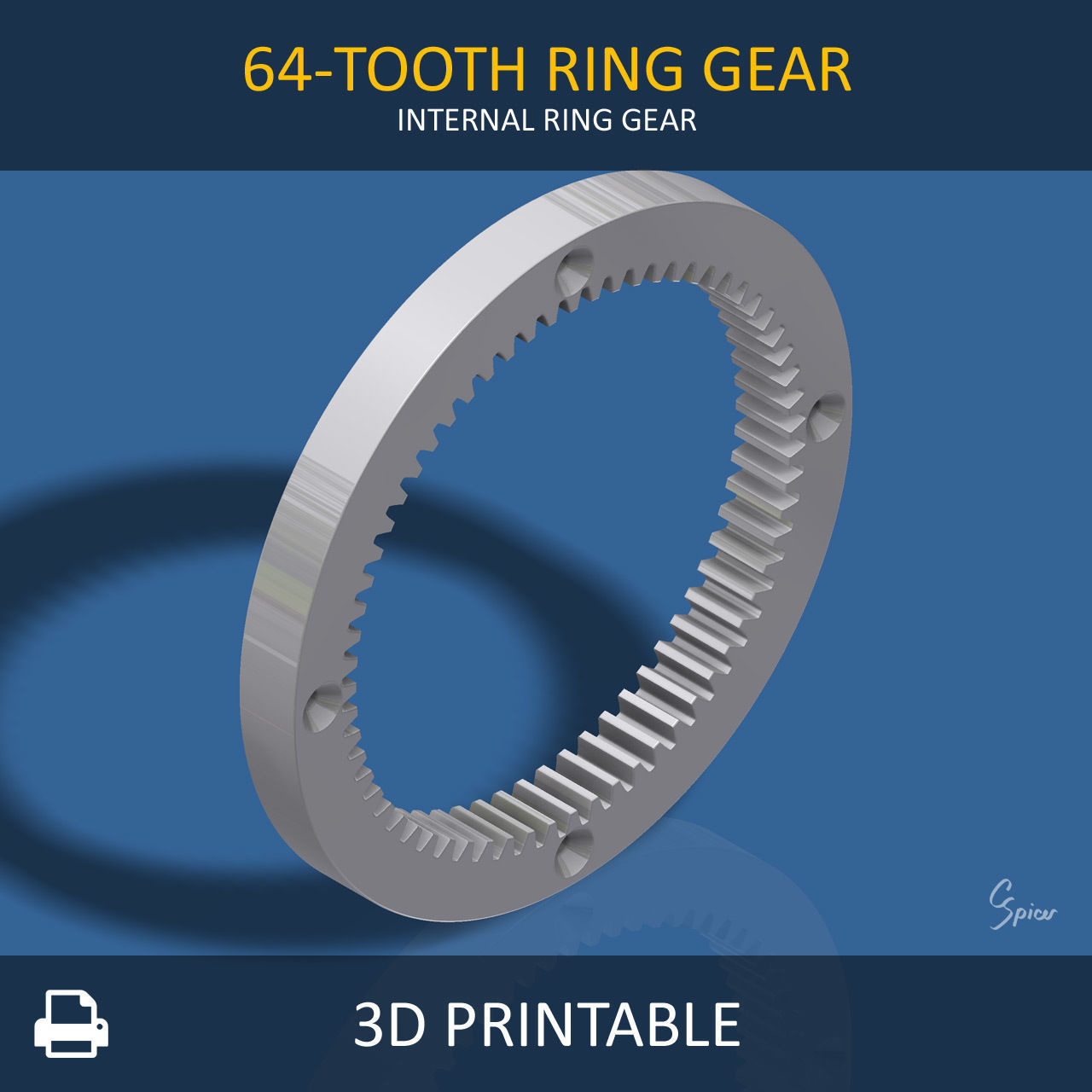 Ultimate Gear Collection 3D print model_44