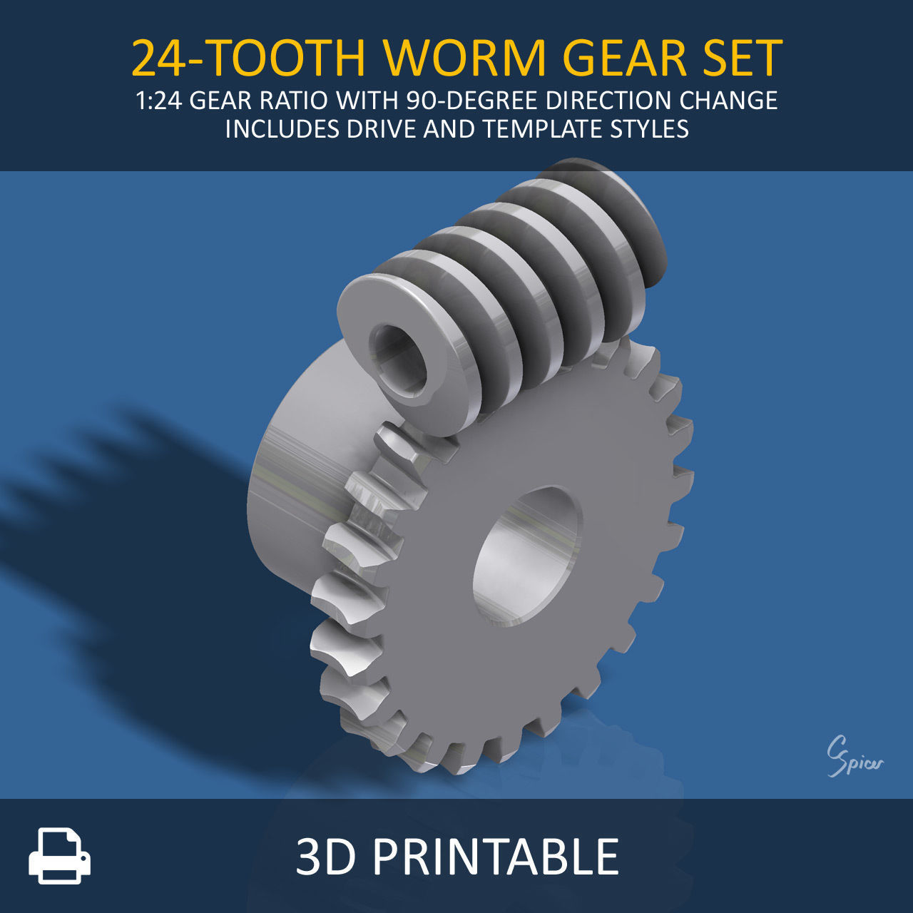 Ultimate Gear Collection 3D print model_84