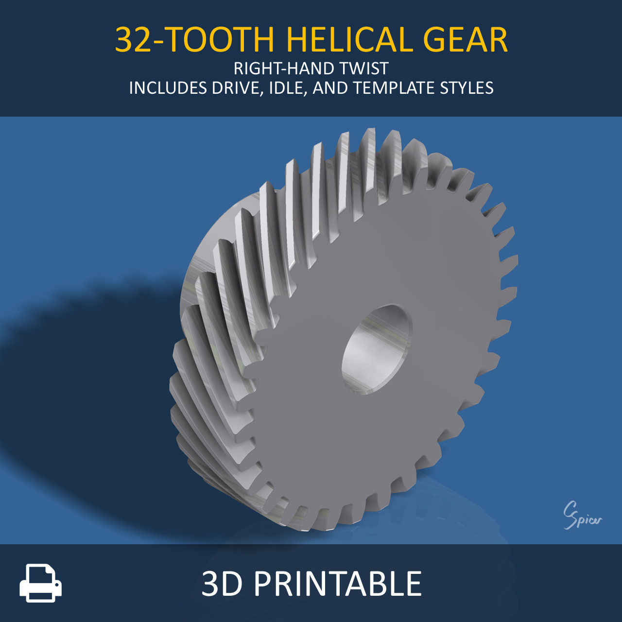 Ultimate Gear Collection 3D print model_55