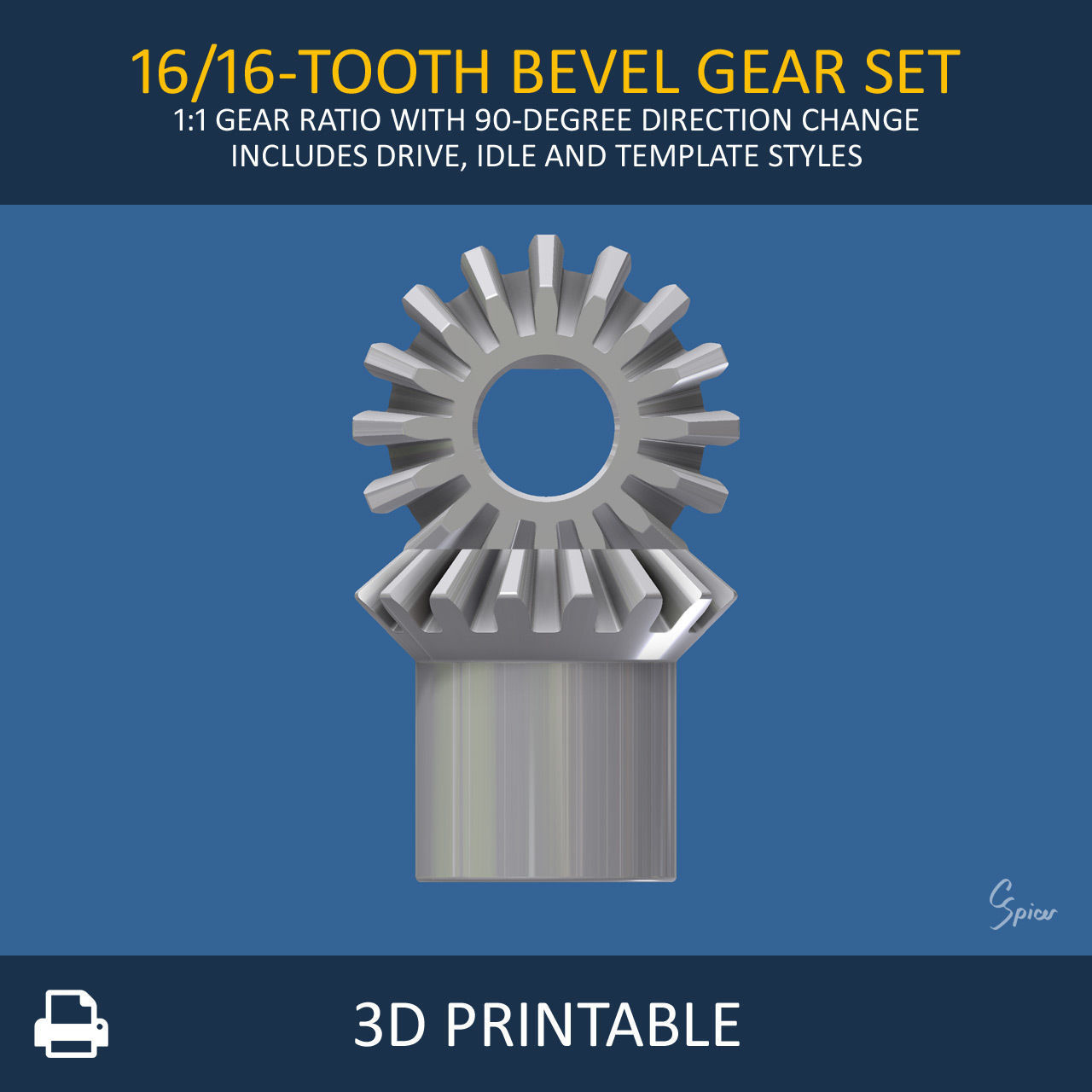 Ultimate Gear Collection 3D print model_71