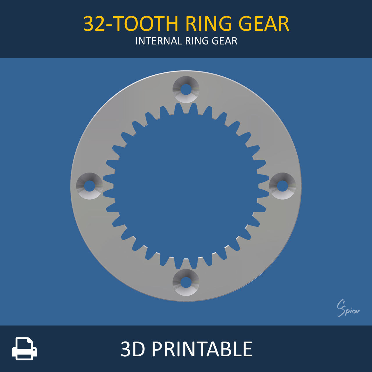 Ultimate Gear Collection 3D print model_41