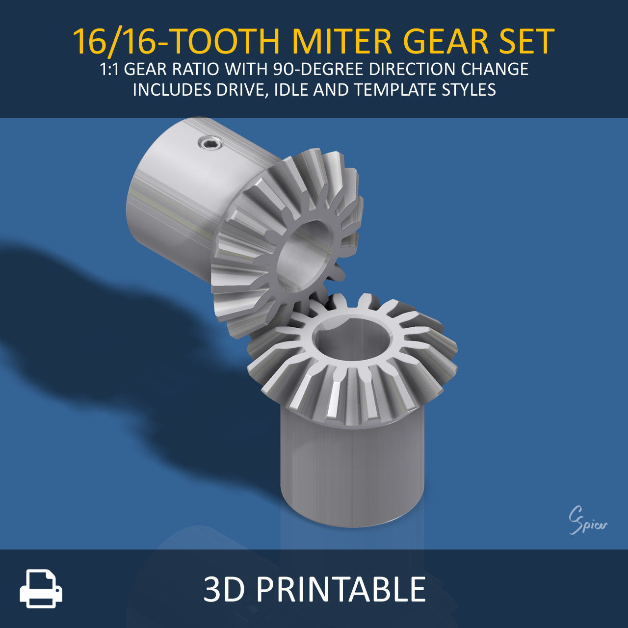 Ultimate Gear Collection 3D print model_73